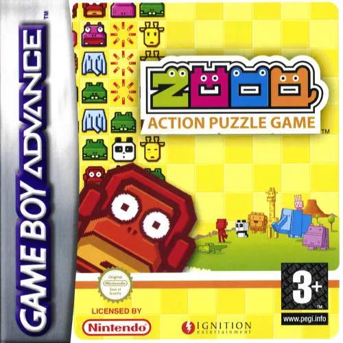 Game | Nintendo Game Boy Advance GBA | Zooo: Action Puzzle Game Physical Video Games Game Nintendo