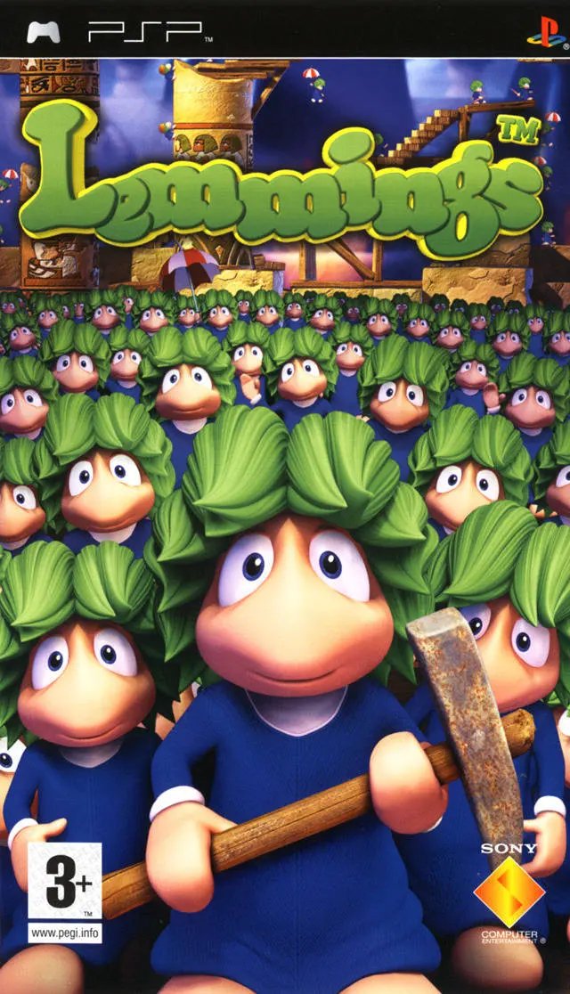 Game | Sony PSP | Lemmings Physical Video Games Game Sony