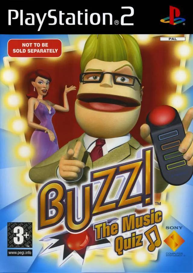 Game | Sony PlayStation PS2 | Buzz The Music Quiz Physical Video Games Game Sony