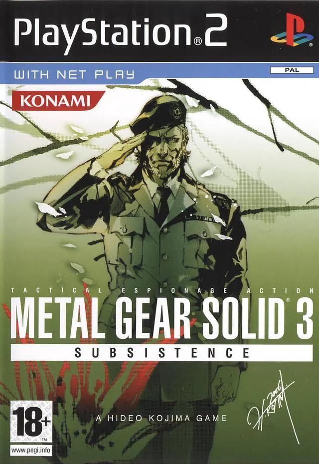 Game | Sony PlayStation PS2 | Metal Gear Solid 3 Subsistence Physical Video Games Game Sony