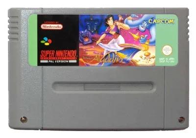 Game | Super Nintendo SNES | Aladdin Physical Video Games Game Nintendo