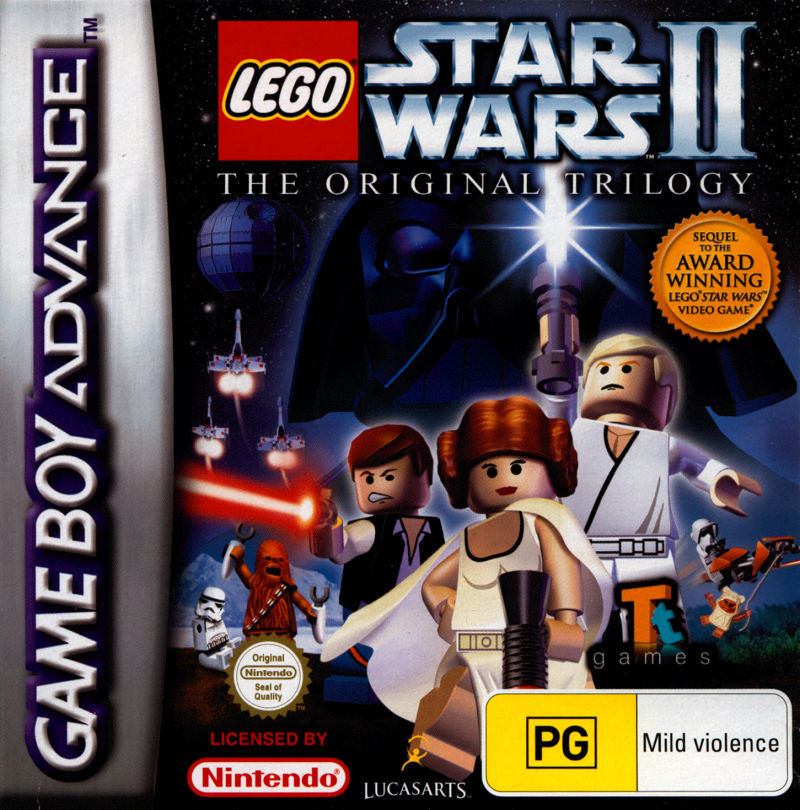 Game | Nintendo Game Boy Advance GBA | LEGO Star Wars II: The Original Trilogy