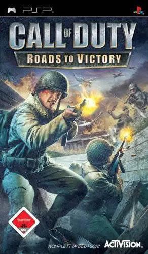 Game | Sony PSP | Call Of Duty: Roads To Victory Physical Video Games Game Sony