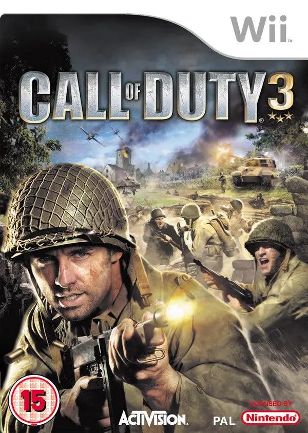 Game | Nintendo Wii | Call Of Duty 3 Physical Video Games Game Nintendo