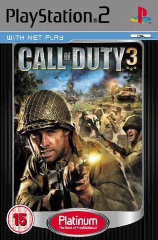 Game | Sony PlayStation PS2 | Call Of Duty 3 (Platinum) Physical Video Games Game Sony