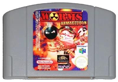 Game | Nintendo N64 | Worms Armageddon Physical Video Games Game Nintendo
