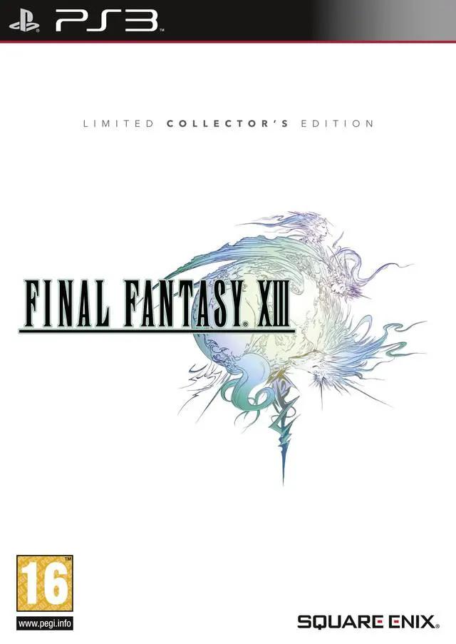 Game | Sony PlayStation PS3 | Final Fantasy XIII (Collector's Edition) Physical Video Games Game Sony