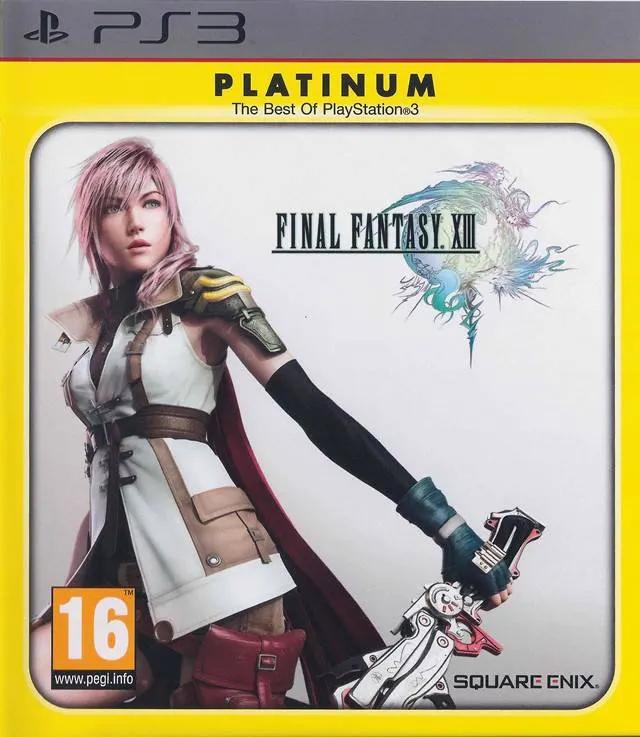 Game | Sony PlayStation PS3 | Final Fantasy XIII (Platinum) Physical Video Games Game Sony