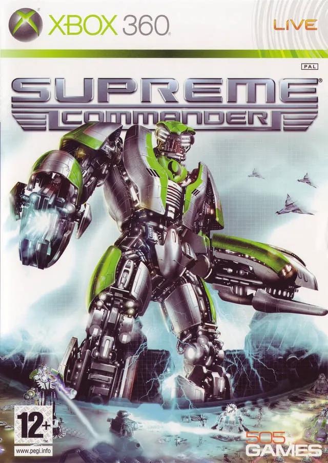 Game | Xbox 360 | Supreme Commander Physical Video Games Game Microsoft