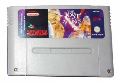 Game | Super Nintendo SNES | The Lost Vikings 2 Physical Video Games Game Nintendo
