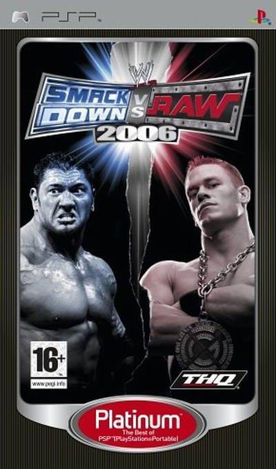 Game | Sony PSP | WWE SmackDown Vs. Raw 2006 (Platinum)