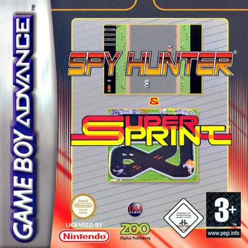 Game | Nintendo Game Boy Advance GBA | Spy Hunter & Super Sprint Physical Video Games Game Nintendo
