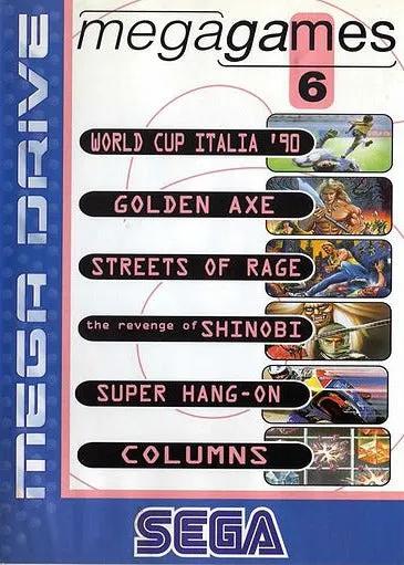 Game | Sega Mega Drive | Mega Games 6 Physical Video Games Game Sega