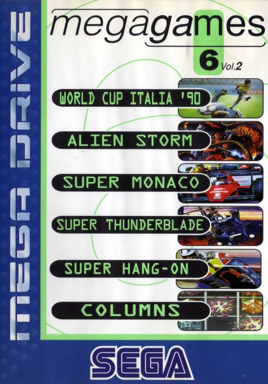 Game | Sega Mega Drive | Mega Games 6 Vol 2