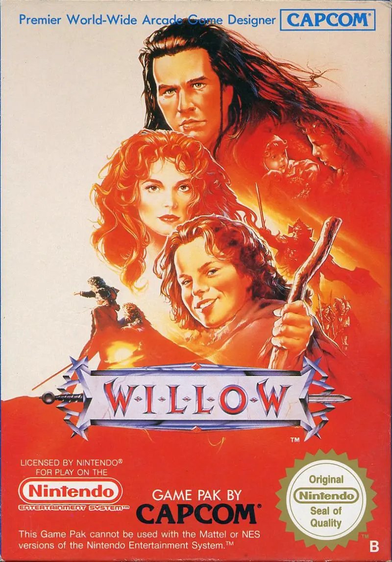 Game | Nintendo NES | Willow Physical Video Games Game Nintendo