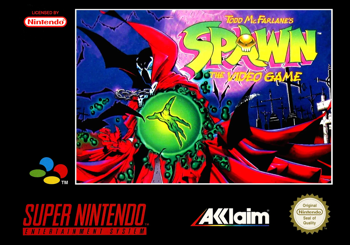 Game | Super Nintendo SNES | Spawn Physical Video Games Game Nintendo