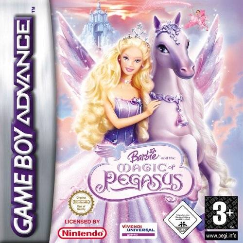 Game | Nintendo Game Boy Advance GBA | Barbie And The Magic Of Pegasus