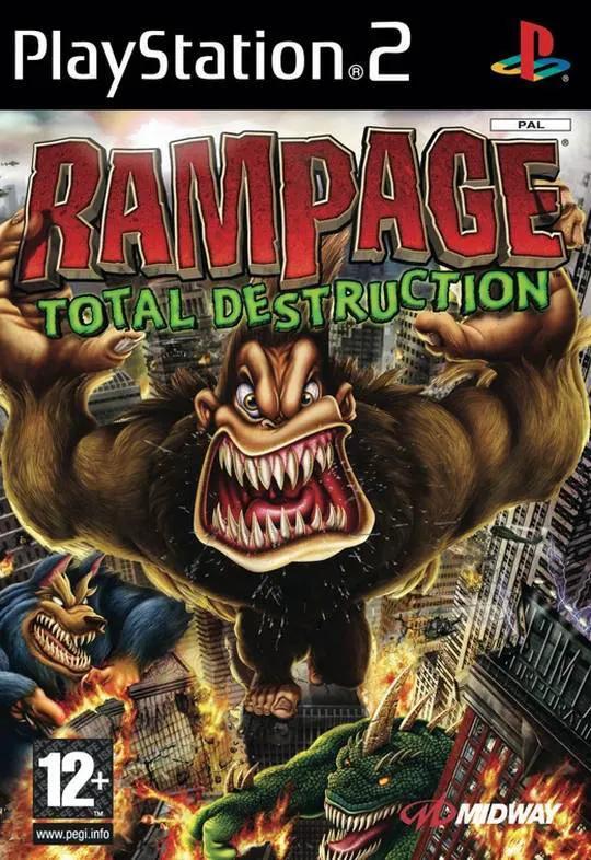 Game | Sony PlayStation PS2 | Rampage Total Destruction Physical Video Games Game Sony