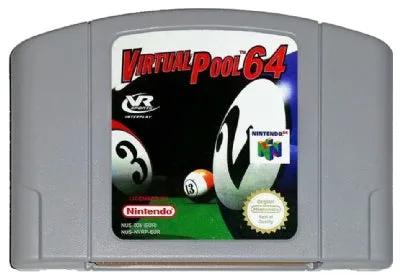 Game | Nintendo N64 | Virtual Pool Physical Video Games Game Nintendo