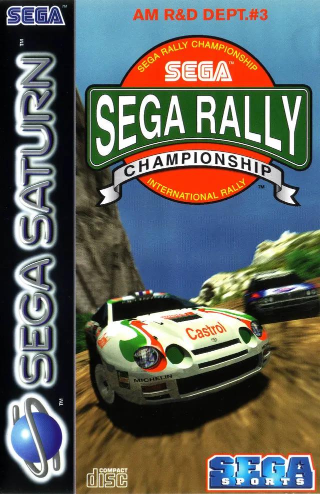 Game | Sega Saturn | Sega Rally Championship Physical Video Games Game Sega