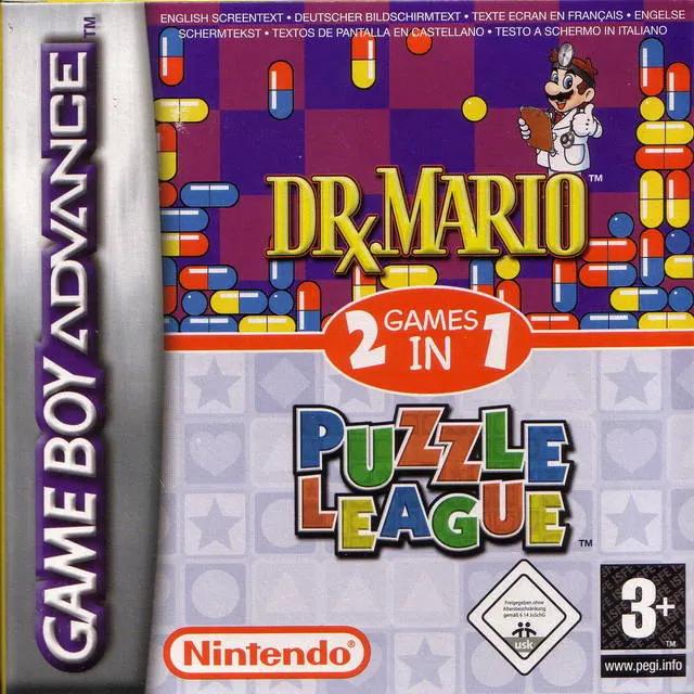 Game | Nintendo Game Boy Advance GBA | Dr. Mario & Puzzle League Physical Video Games Game Nintendo