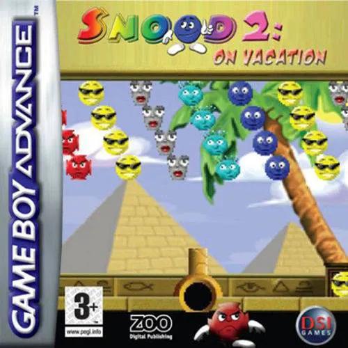 Game | Nintendo Game Boy Advance GBA | Snood 2: On Vacation Physical Video Games Game Nintendo