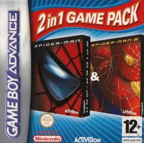 Game | Nintendo Game Boy Advance GBA | Spiderman & Spiderman 2 Physical Video Games Game Nintendo