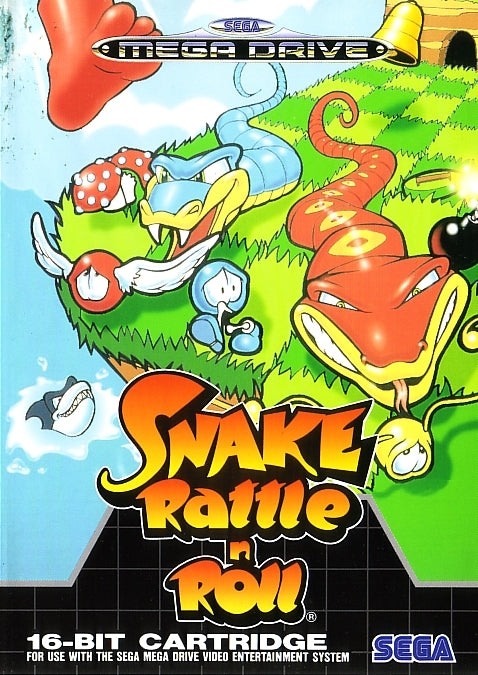 Game | Sega Mega Drive | Snake Rattle 'N' Roll