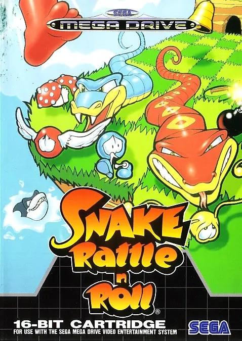 Game | Sega Mega Drive | Snake Rattle 'N' Roll Physical Video Games Game Sega