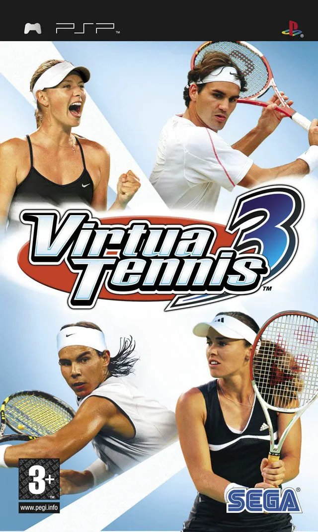Game | Sony PSP | Virtua Tennis 3 Physical Video Games Game Sony