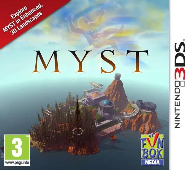 Game | Nintendo 3DS | Myst Physical Video Games Game Nintendo