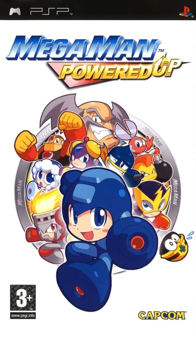 Game | Sony PSP | Mega Man Powered Up Physical Video Games Game Sony