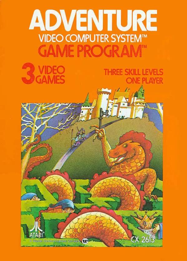 Game | Atari 2600 | Adventure Physical Video Games Game Atari