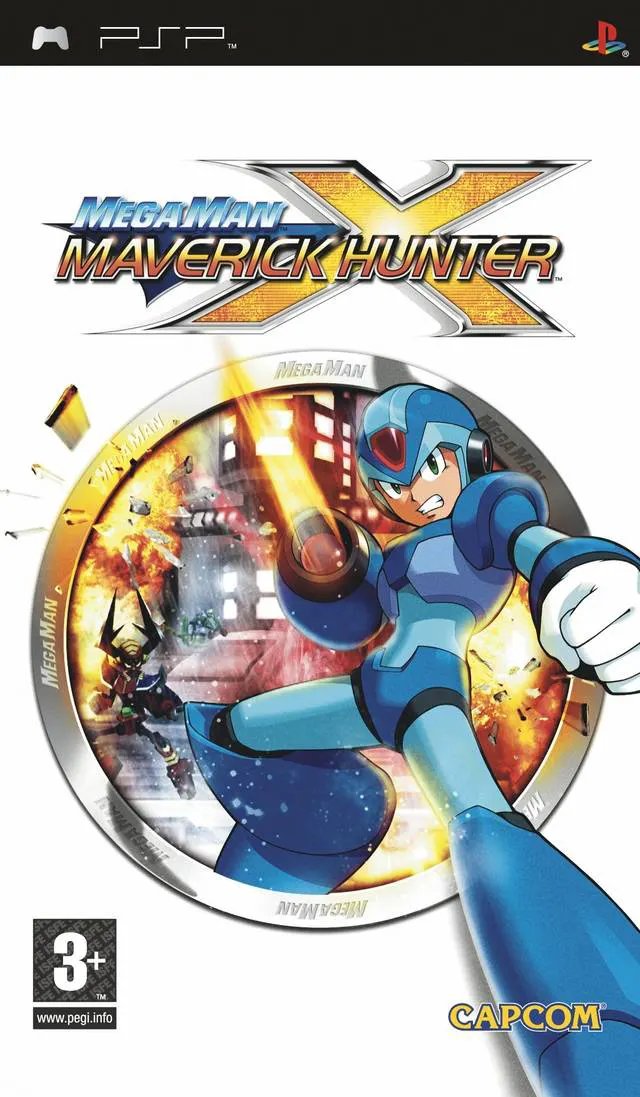 Game | Sony PSP | Mega Man Maverick Hunter X Physical Video Games Game Sony