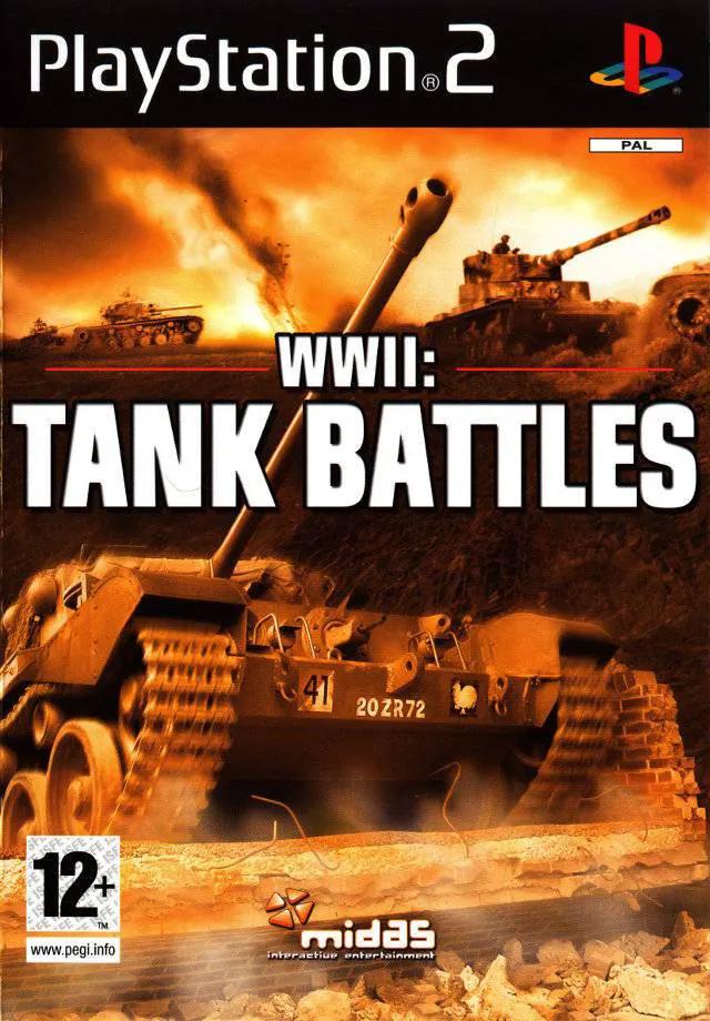 Game | Sony PlayStation PS2 | WWII: Tank Battles Physical Video Games Game Sony