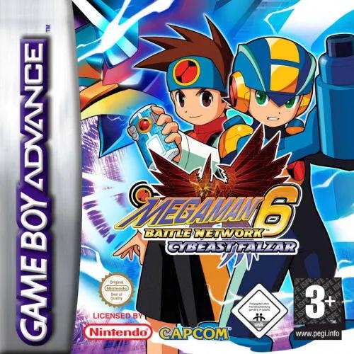 Game | Nintendo Game Boy Advance GBA | Mega Man Battle Network 6: Cybeast Falzar Physical Video Games Game Nintendo