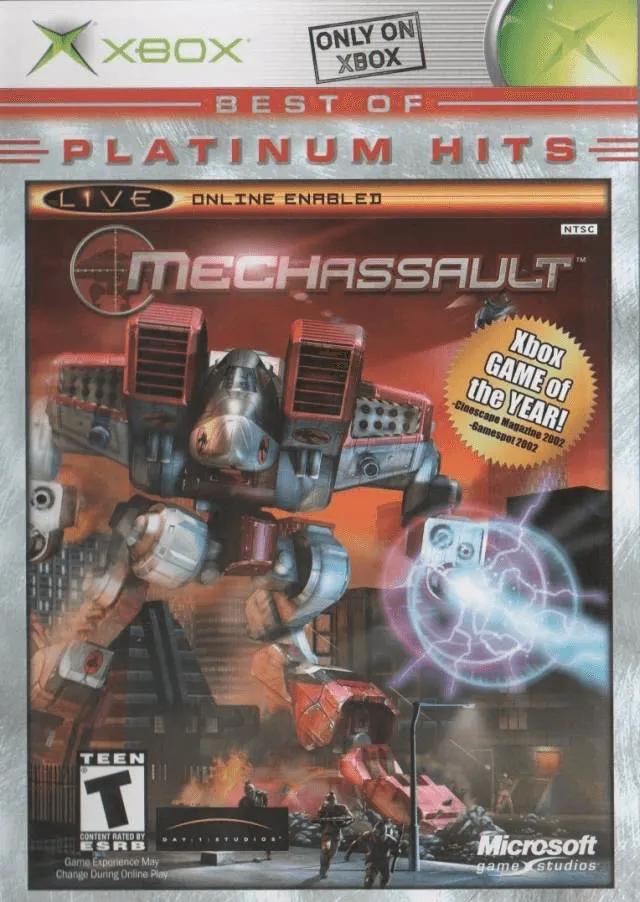 Game | Xbox | MechAssault Physical Video Games Game Microsoft