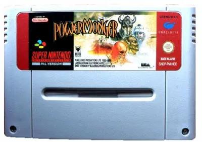 Game | Super Nintendo SNES | Powermonger Physical Video Games Game Nintendo