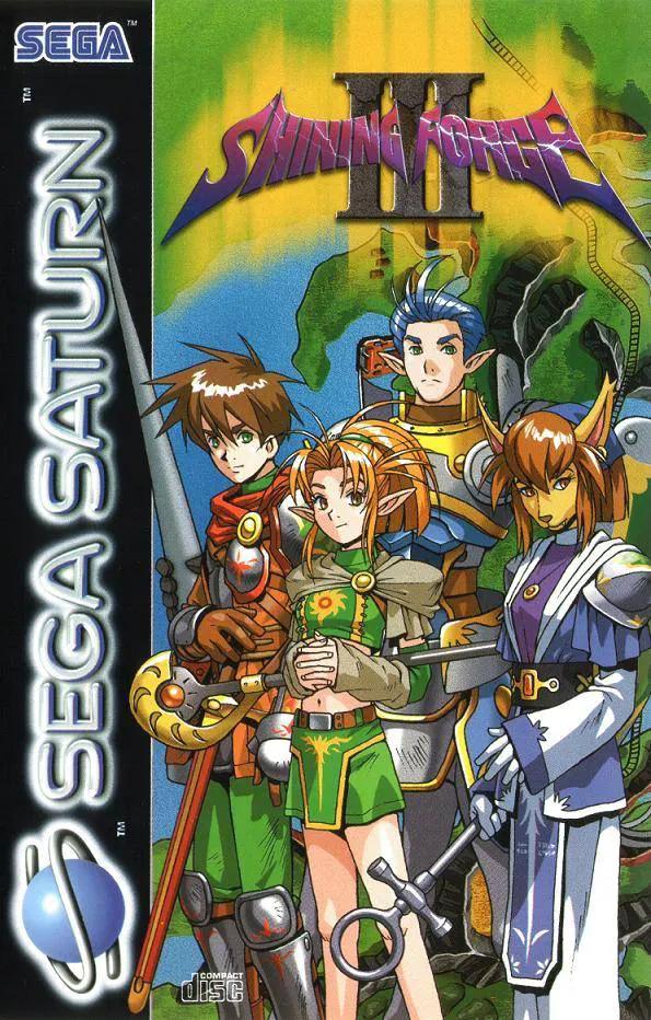 Game | Sega Saturn | Shining Force III Physical Video Games Game Sega