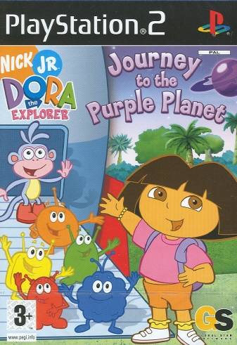 Game | Sony PlayStation PS2 | Dora The Explorer: Journey To The Purple Planet