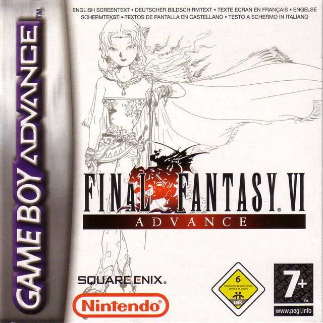 Game | Nintendo Game Boy Advance GBA | Final Fantasy VI Advance Physical Video Games Game Nintendo