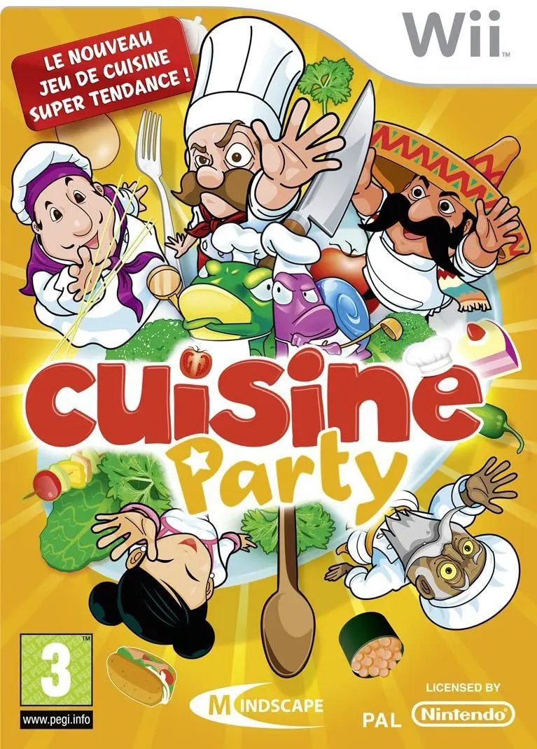 Game | Nintendo Wii | Cuisine Party Physical Video Games Game Nintendo