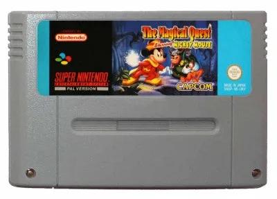 Game | Super Nintendo SNES | Magical Quest Starring Mickey Mouse Physical Video Games Game Nintendo