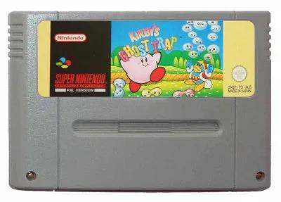 Game | Super Nintendo SNES | Kirby's Ghost Trap Physical Video Games Game Nintendo