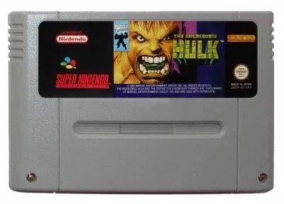 Game | Super Nintendo SNES | The Incredible Hulk Physical Video Games Game Nintendo