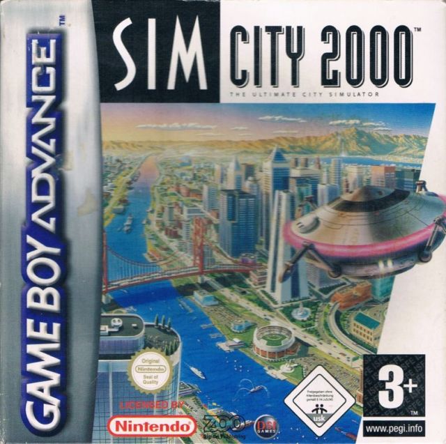 Game | Nintendo Game Boy Advance GBA | SimCity 2000