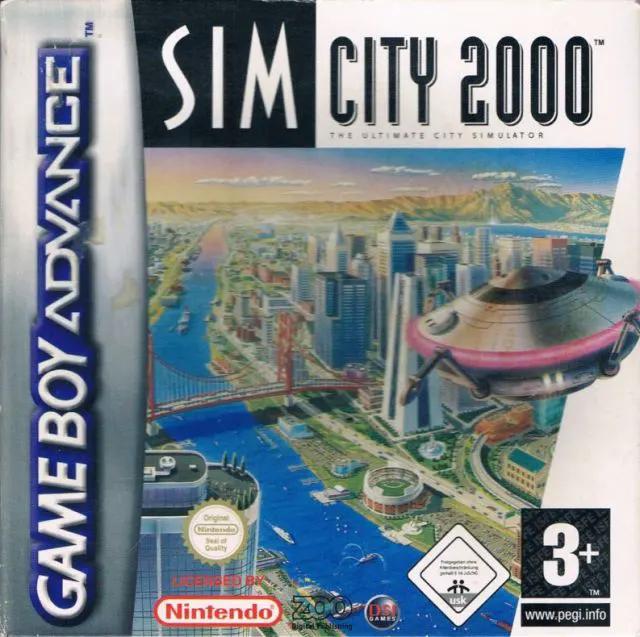 Game | Nintendo Game Boy Advance GBA | SimCity 2000 Physical Video Games Game Nintendo