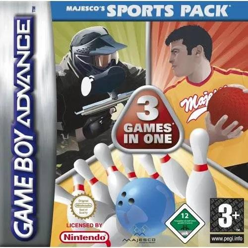 Game | Nintendo Game Boy Advance GBA | Majesco's Sport Pack Physical Video Games Game Nintendo