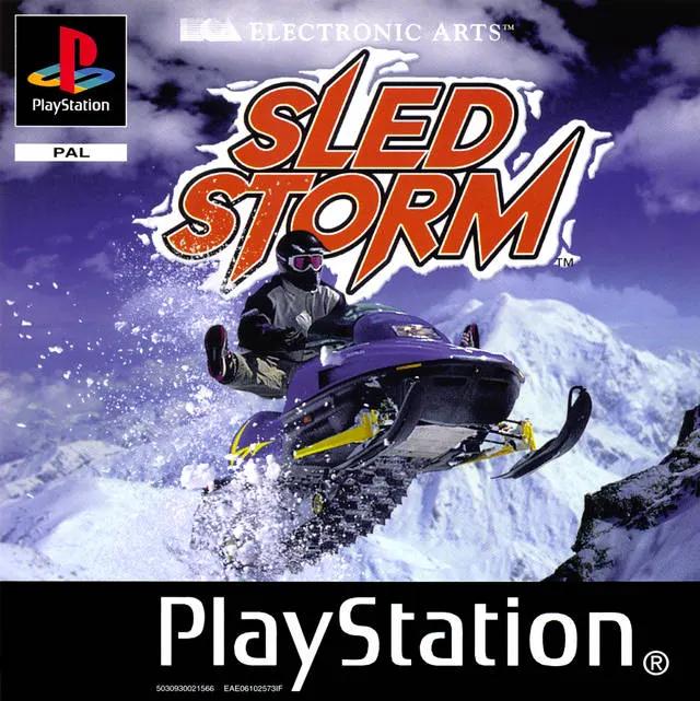 Game | Sony PlayStation PS1 | Sled Storm Physical Video Games Game Sony