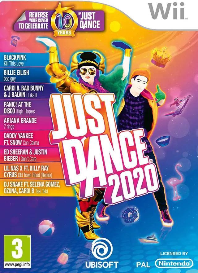 Game | Nintendo Wii | Just Dance 2020 10 Years Anniversary Edition Physical Video Games Game Nintendo